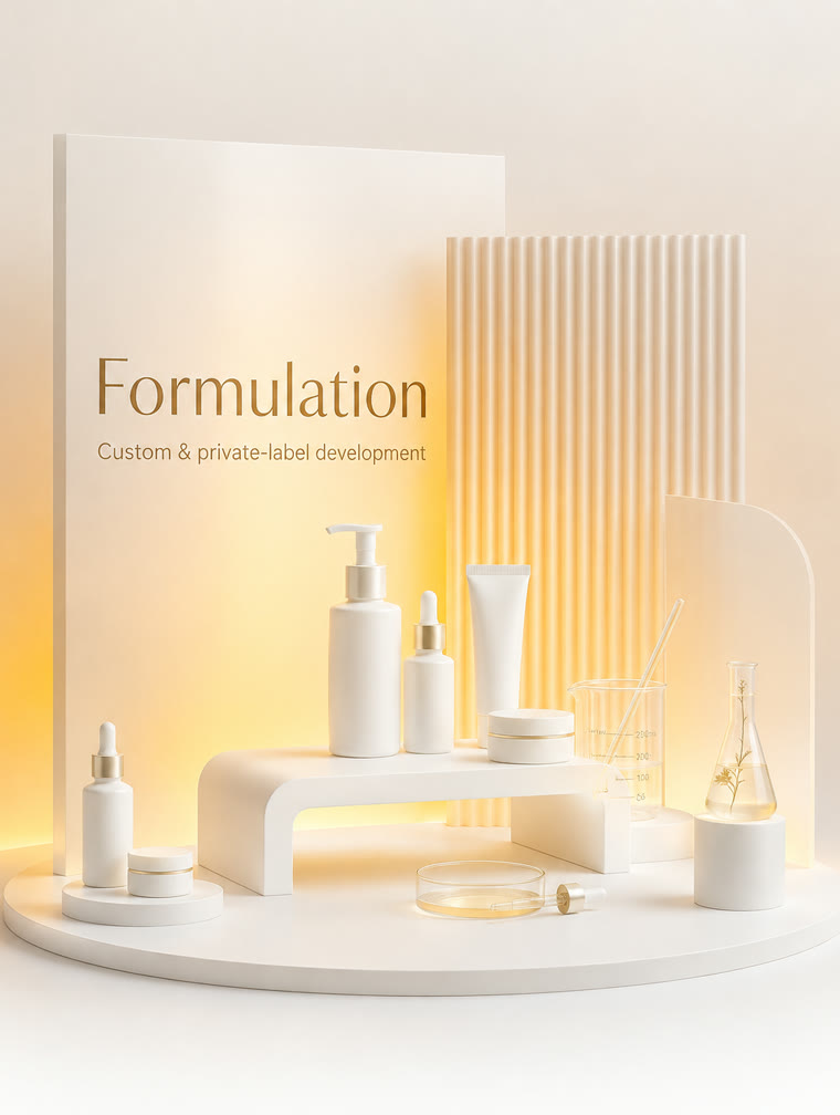 Formulation — Custom & private-label development